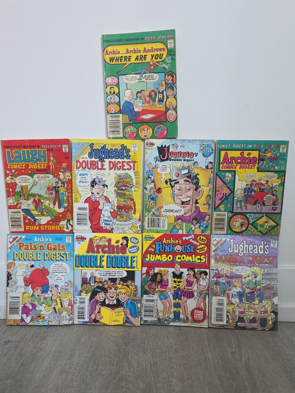 Archie Kids Comic Bundle - Colorful Green & Multicolor Covers